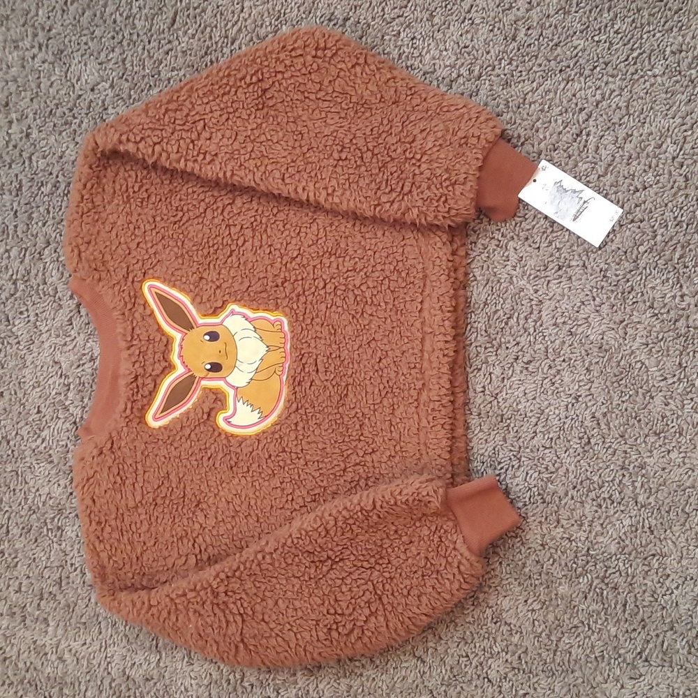 Pokemon Eevee Soft Fleece Kids Sweatshirt